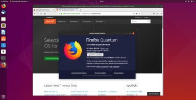Firefox ESR 60 availability on Ubuntu