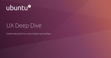 UX Deep Dive: Classify interactions for a more intuitive user interface