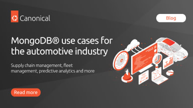MongoDB® use cases for automotive industry