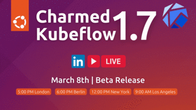 Charmed Kubeflow 1.7 Beta is here. Try it now!