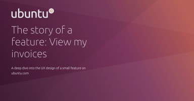 The story of a feature: “View my invoices”