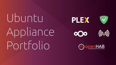 The Ubuntu Appliance portfolio