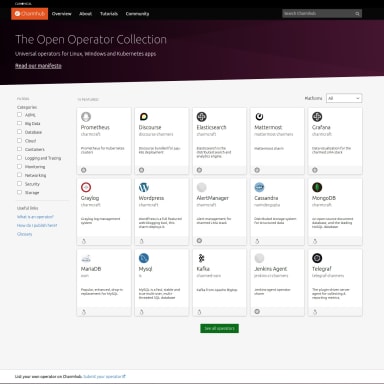 Canonical’s Open Operator Collection extends Kubernetes operators to traditional Linux and Windows applications