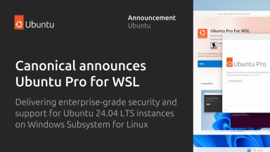 Canonical announces Ubuntu Pro for WSL