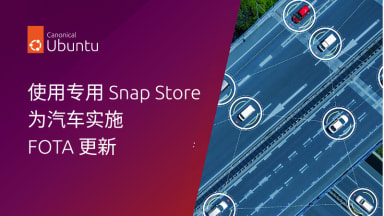 使用专用 Snap Store 为汽车实施 FOTA 更新