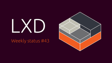 LXD weekly status #43