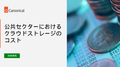 公共セクターにおけるクラウドストレージのコスト