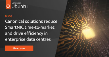 Canonical solutions reduce SmartNIC time-to-market and drive efficiency in enterprise data centres