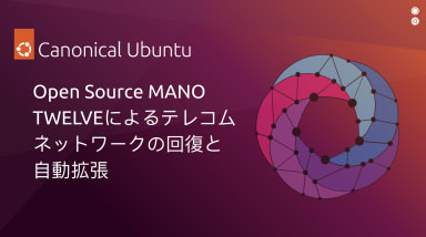 Open Source MANO TWELVEによるテレコムネットワークの回復と自動拡張