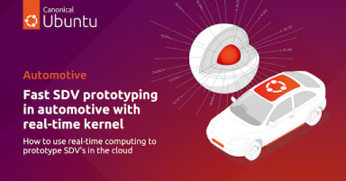 Fast SDV prototyping in automotive with real-time kernel