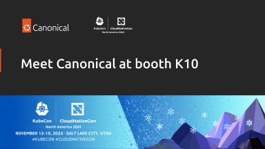 Meet Canonical at KubeCon + CloudNativeCon North America 2024