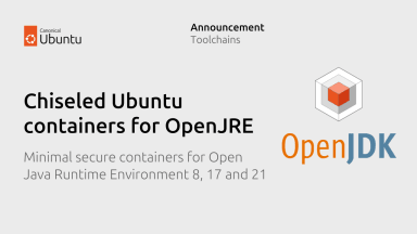 Chiseled Ubuntu containers for OpenJRE 8, 17 and 21