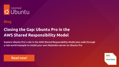 Closing the Gap: Ubuntu Pro in the AWS Shared Responsibility Model