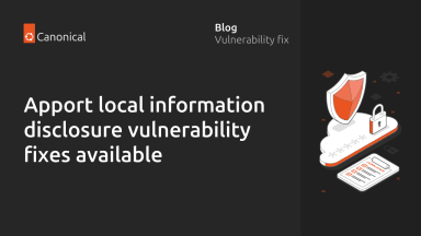 Apport local information disclosure vulnerability fixes available