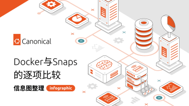 Docker 与 Snaps 的逐项比较信息图