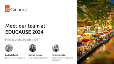 Meet our EDU team at EDUCAUSE 2024