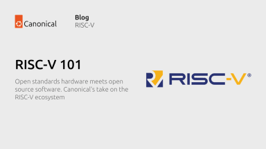 RISC-V 101 – what is it and what does it mean for Canonical?