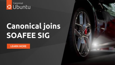 Canonical joins SOAFEE SIG