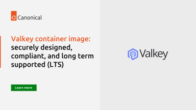 Valkey container image – securely designed, compliant, and long term supported (LTS)