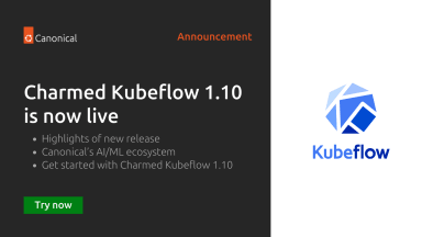 Announcing Charmed Kubeflow 1.10