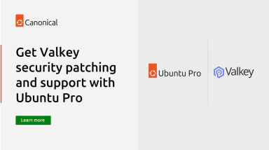 Get Valkey security patching and support with Ubuntu Pro