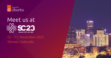 Meet Canonical at SC23