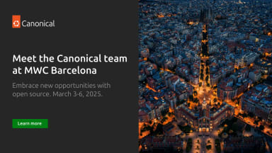 Meet Canonical at the Mobile World Congress 2025 in Barcelona