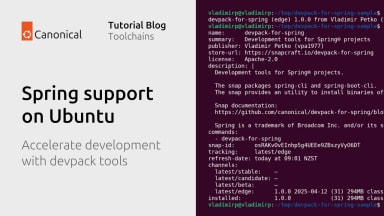 Spring support available on Ubuntu