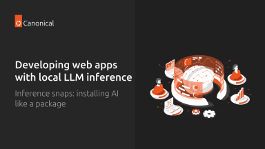 Developing web apps with local LLM inference
