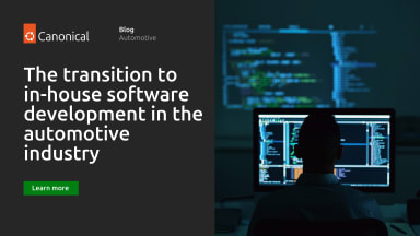 The transition to in-house software development in the automotive industry