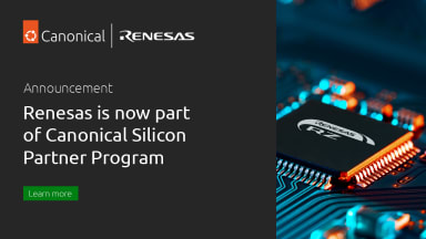 Canonical to collaborate with Renesas to accelerate innovation in Enterprise AI