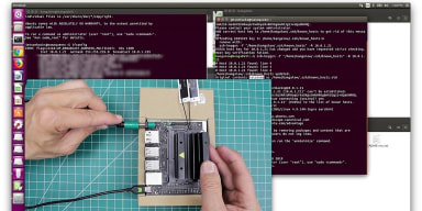 Embedded system cross-development with Ubuntu Core