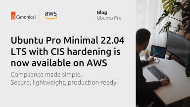 Ubuntu Pro Minimal 22.04 LTS with CIS hardening is now generally available on AWS