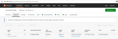 使用Canonical MAAS 部署OpenEuler测试