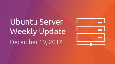 Ubuntu Server Development Summary – 19 Dec 2017