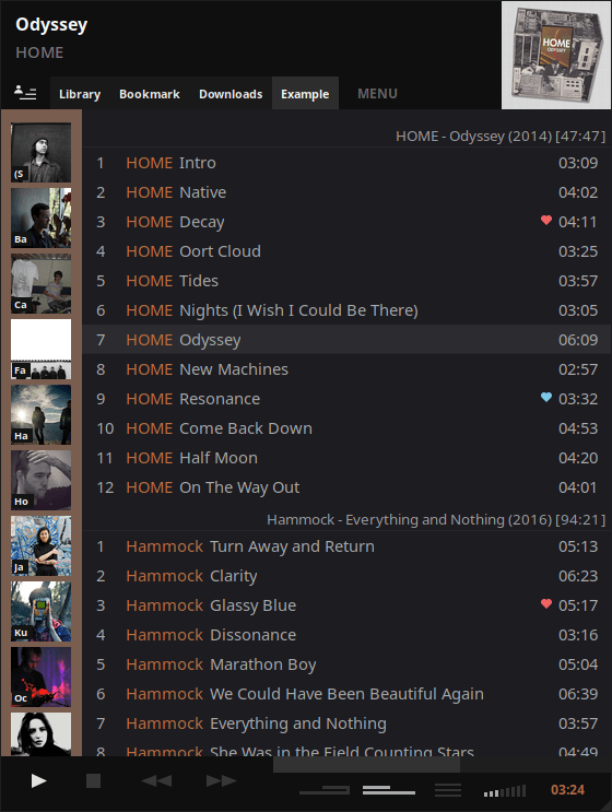 Install Tauon Music Box On Arch Linux Using The Snap Store Snapcraft