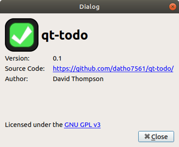 Install qt-todo on Linux | Snap Store
