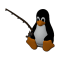 Tux Fishing
