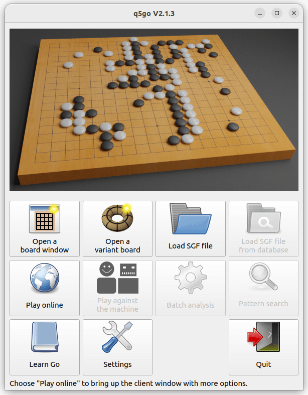 Install q5go on Arch Linux using the Snap Store | Snapcraft