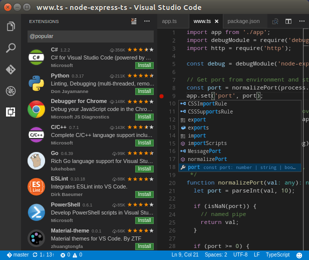 visual studio code for python mac