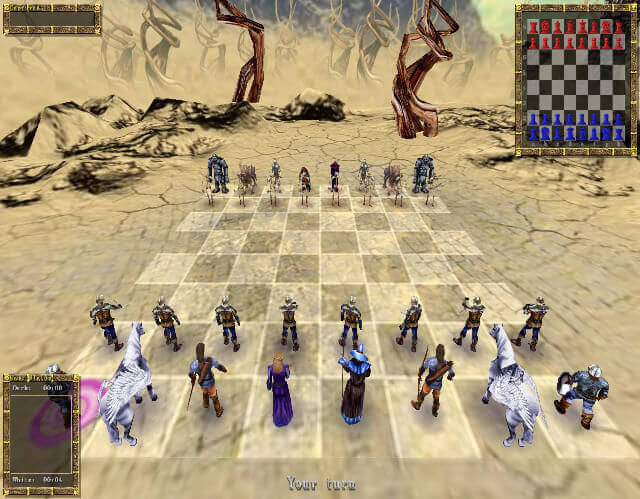 Clássico do Xadrez - BATTLE CHESS