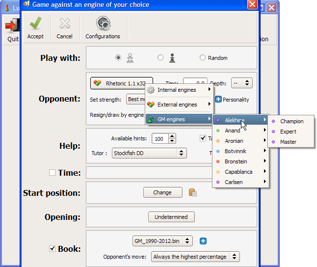 ChessX / Wiki / Installing Engines