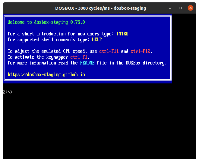 dosbox on raspberry pi