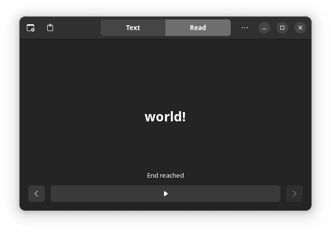 Install Spedread on Linux | Snap Store