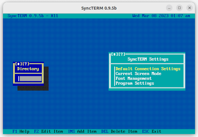 syncterm