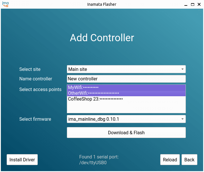 Install Inamata Flasher on Linux | Snap Store