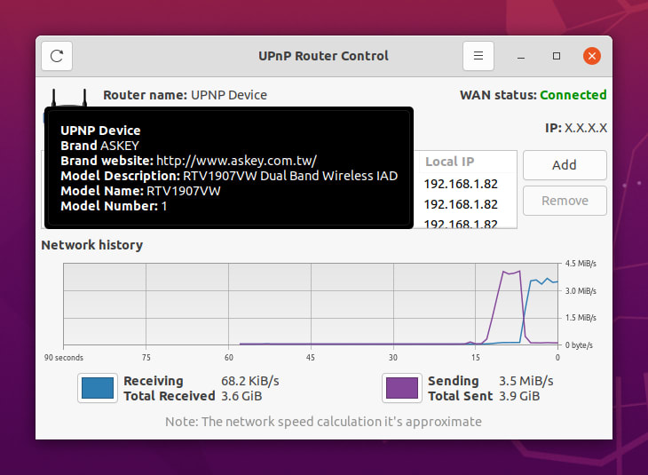 Install UPnP Router Control on Ubuntu using the Snap Store | Snapcraft