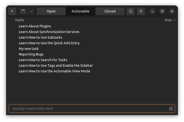 Install Getting Things GNOME! on Linux | Snap Store