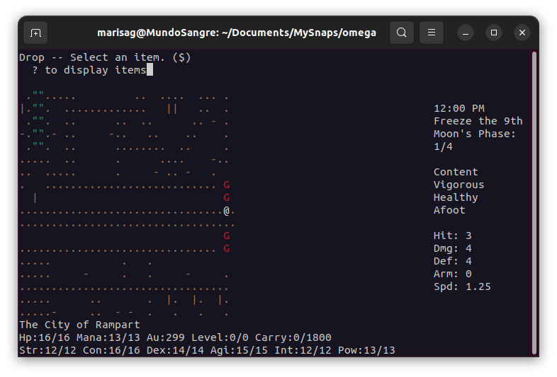 Install Omega on Linux | Snap Store