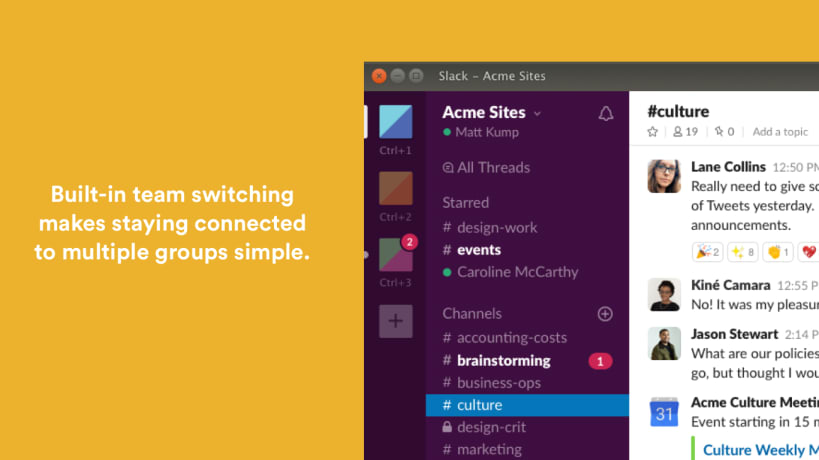 how to install slack not in app data